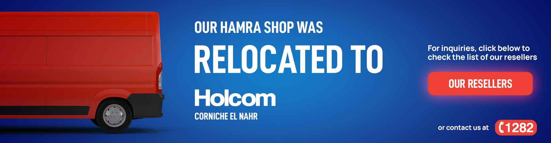 IDM shop has moved to Corniche el Nahr